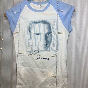 ⚠️SOLD⚠️ Elvis Baby Tee🎸